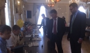 Илья Вдовин поздравил детей с Международным днем шахмат