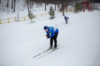 Чемпионат работников  по лыжным гонкам. День первый. Тренировка