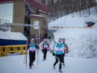 Чемпионат по лыжным гонкам. Тренировка