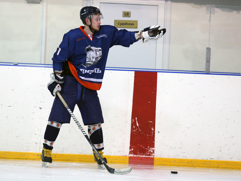 Тренировки хоккейных команд