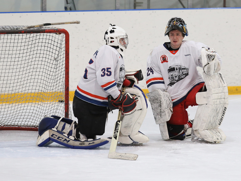 Тренировки хоккейных команд