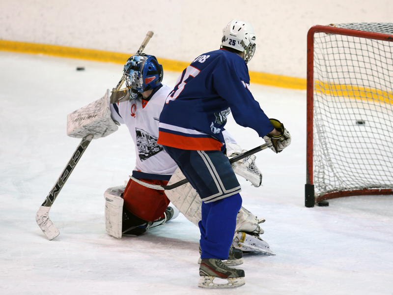 Тренировки хоккейных команд