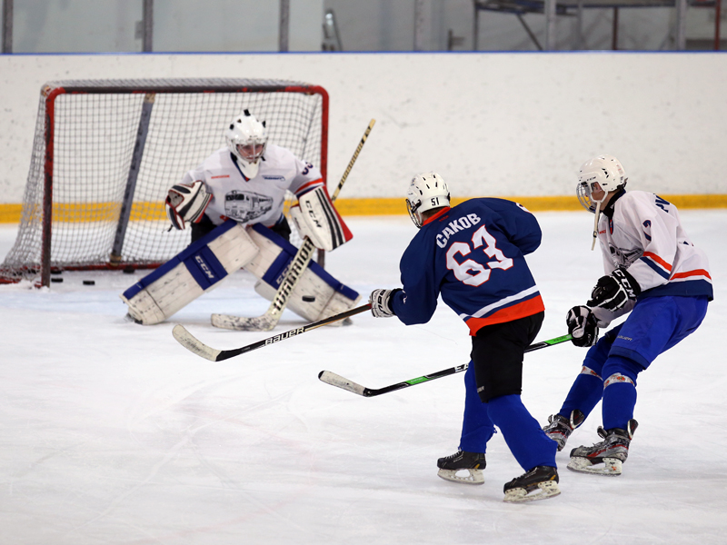Тренировки хоккейных команд
