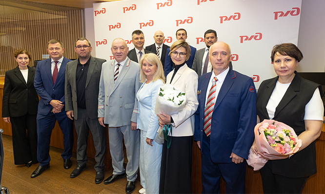 РФСО «Локомотив» наградило железнодорожников за продвижение спорта