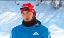 Чемпионат по лыжным гонкам. Василий Веселов