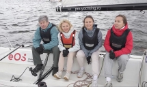 Кубок ОАО «РЖД» по парусным видам спорта. Наталья Шумская, Анастасия Афанасьева