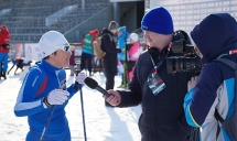 Лыжные гонки. Интервью с победителями