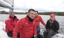 Кубок ОАО «РЖД» по парусным видам спорта. Андрей Жданов
