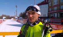 Чемпионат по лыжным гонкам. Константин Кулагин