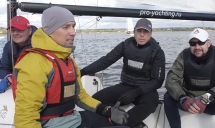 Кубок ОАО «РЖД» по парусным видам спорта. Артем Устинов